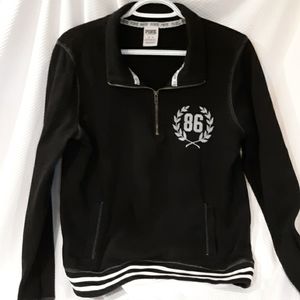 Victoria's Secret Pink sweatshirt black medium
